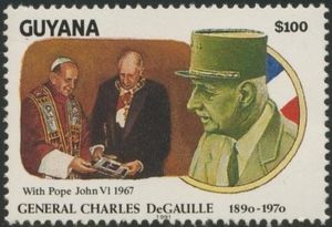 With Pope Paul VI (1897-1978)