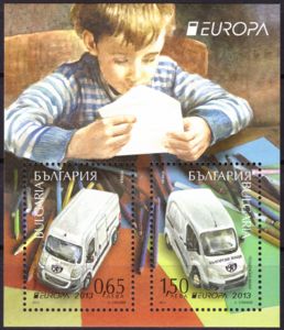 Europa (C.E.P.T.) 2013 - Postal Vehicles
