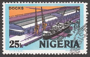 Docks - purple barges