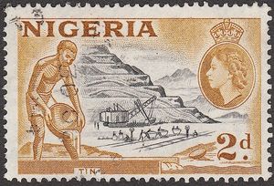 Tin exploitation - yellow ochre