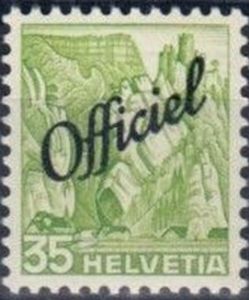 Neu-Falkenstein Castle (overprinted "Officiel")