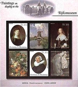 Paintings on Display at the Rijksmuseum