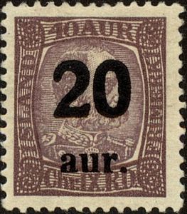 King Christian IX; Surcharge