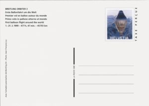 Breitling Orbiter 3. First Balloon flight around the world