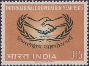 International Co-operation Year Emblem