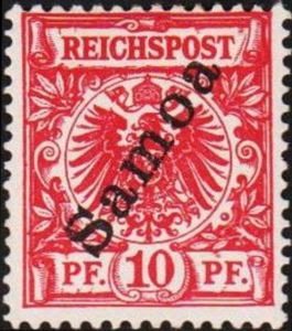 overprint on Reichpost
