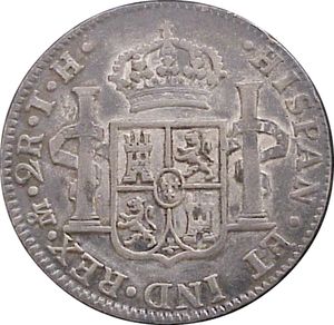 2 Reales (FERDINAND VII)