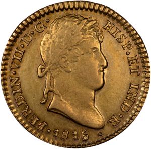2 Escudos (FERDINAND VII)