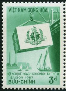 Ship and Conference-Emblem