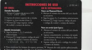 VTR black, tarjeta prepagada