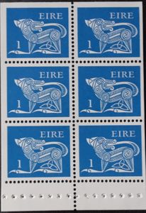 Stylised Dog, 7th Century Brooch Booklet pane