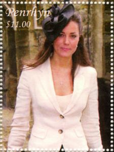 Catherine wearing hat