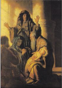 "La Presentation au Temple", environ 1628