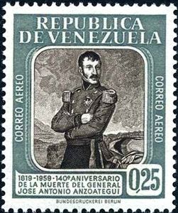 General J. A. Anzoátegui (1793-1819)