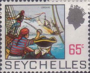 Corsairs attacking merchantman