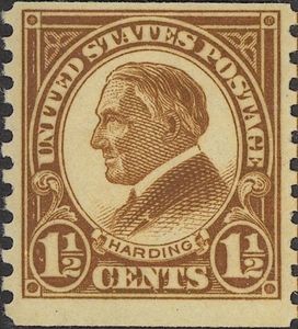 Warren G. Harding (1865-1923), 29th President of the USA