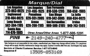 Tele Centavos California