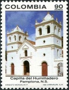 colonial architecture, calvary chapel, Pamplona