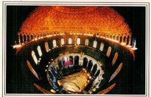 The Dome of the Rock.