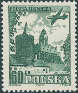 Defensive walls and the castle, Paczków