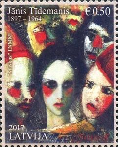 Masks by Janis Tidemanis