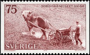 Nordic Museum - Man with Horse-drawn Sower