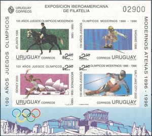 100 Years Modern Olympic Games