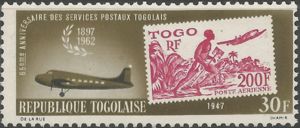 65 years of Togolese stamps