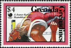 Jackie Joyner-Kersee, US, heptathlon