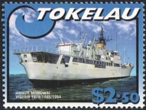 HMNZS Monowai (visited 1979, 1985, 1994)