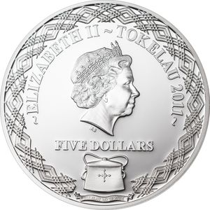 5 Dollars (Norwegian explorer Roald Amundsen expedition on Antarctica)