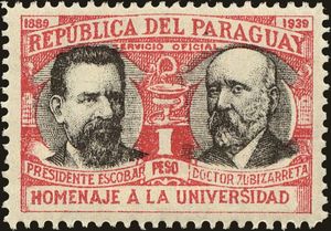 Patricio Escobar and Ramon Zubizarreta