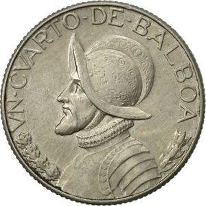 ¼ de Balboa (Vasco Núñez de Balboa)