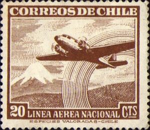 Plane over Snow-capped Mountain