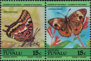Two-tailed Pasha & Common Buckeye
