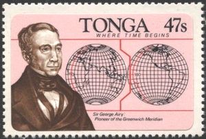 George Airy (1801-1892) & Date Line
