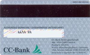 CC-Bank VISA Electron (02-09)
