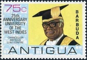 Sir Hugh Wooding (University Chancellor) - Overprinted