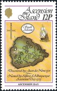 Old Map of Ascension