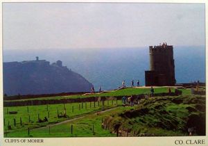 The spectacular Cliffs of Moher, Co. CLare