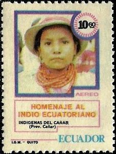 Indian from Cańar - Prov. Cańar