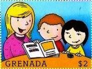 Children and teacher