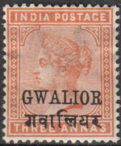 Queen Victoria (1819-1901) - overprinted