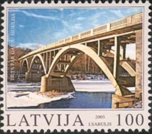 Bridge over River Gauja, Sigulda