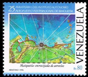 Map of Airport Flight Routes