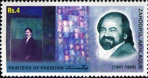 Painters of Pakistan - Zahoor ul Akhlaq
