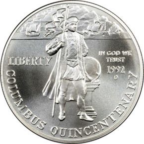 1 Dollar (Christopher Columbus Quincentenary)