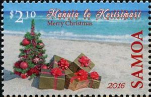 Merry Christmas - Christmas tree and gifts