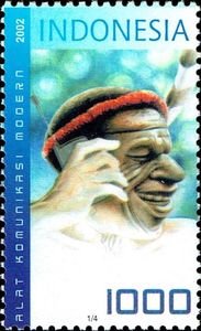 Telecommunications- Man using cellular phone