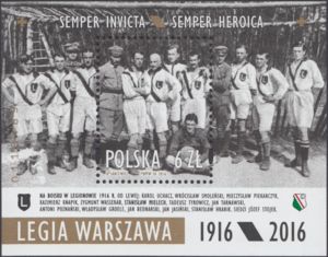 Legia Warsaw, Poland, 1916 \ 2016